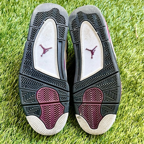 Jordan 4 Retro Paris Saint-Germain Bordeaux Size 10 - Picture 8 of 11